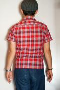 JELADO (ジェラード)　イタリアンカラーシャツ　SG12102　"Vincent Shirts"　トマトレッド