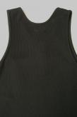 Dapper's (ダッパーズ)　Vヘンリー・タンクトップ　1476　"Classical V-Henley Tank Top Special Sewing Model|"　ブラック