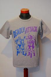 JELADO (ジェラード)　半袖Tシャツ　AB62232　"DEADLY ATTACK"　ソルト&ペッパー