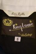 King Louie (キングルイ)/ボウリングシャツ/MEDLOCK DUSTERS/ブラック