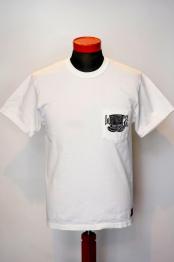 DELUXEWARE (デラックスウエア)　半袖Tシャツ　SDL-2203　"LOSANGELES"　ホワイト
