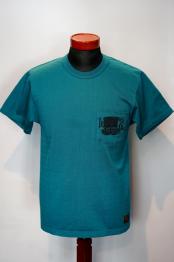 DELUXEWARE (デラックスウエア)　半袖Tシャツ　SDL-2203　"LOSANGELES"　エメラルド