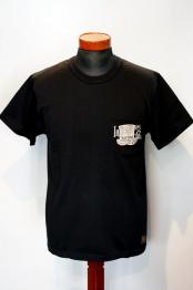 DELUXEWARE (デラックスウエア)　半袖Tシャツ　SDL-2203　"LOSANGELES"　ブラック