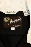 King Louie (キングルイ)　レーヨンボウリングシャツ　KL38899　"HOLIDAY BOWL NYC"　ブラック