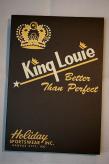 King Louie (キングルイ)　レーヨンボウリングシャツ　KL38900　"KINOMOTO TRAVEL SERVICE"　グレー