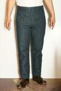 WORKERS (ワーカーズ)　トラウザース　"Workers Officer Trousers, Slim Tapered,"　ピンストライプデニム