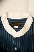 JELADO (ジェラード)　長袖ワークシャツ　AG12106　"Ellis"　ディープネイビー