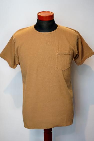 Dapper's (ダッパーズ)　クルーネック・半袖Tシャツ　1561　"Early American Style Crew Neck Tee"　コーヒーブラウン