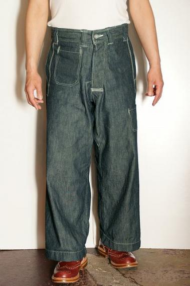 JOHN GLUCKOW (ジョン・グラッコウ)　ワークパンツ　JG94302　"Net Maker's Trousers"　インディゴ