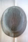 Dapper's (ダッパーズ)　クラシックハット　1636　"Curled Brim Classic Hat"　ヒッコリーストライプ