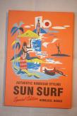 SUN SURF Special Edition (サンサーフ・スペシャルエディション)　半袖ハワイアンシャツ　SS38867　"ANTHURIUM"　ブラック