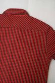 JELADO (ジェラード)　ヘヴィーネルシャツ (ショート丈)　JP62124　"Unionworkers Shirts (ユニオンワーカーズシャツ)"　オールドレッド
