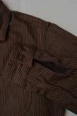 DALEE'S (ダリーズ)　長袖シャツ　"Sergil (サージル)"　...30s dress&work flannel　ブラックストライプ
