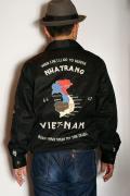 TAILOR TOYO (テーラー東洋)　ベトジャン　TT13363　"VIETNAM MAP"　ブラック