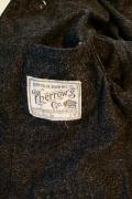Pherrow's (フェローズ)/ネップヘリンボーン・ワークコート/12W-556CA/ブラック