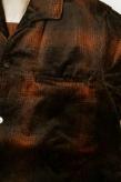 JELADO (ジェラード)　長袖イタリアンカラーシャツ　SG23126　"Vincent Shirts"　チョコレートブラウン