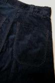 JOHN GLUCKOW (ジョン・グラッコウ)　ワークパンツ　JG63343　"Net Maker's Trousers"　コーデュロイ・ミッドナイト