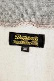 Dapper's(ダッパーズ)　ハーフジップスウェット　1660　"Classical Two Way Neck Half Zip Sweat Special Sewing Model"　ヘザーグレー