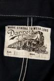 Dapper's (ダッパーズ)　カバーオール　1268　"Classical Railroader Coverall Jacket"　インディゴウォバッシュ・ロープストライプ