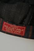 ADJUSTABLE COSTUME (アジャスタブルコスチューム)　キャスケット　AC-098　"20's Style Casquette"　ブラック