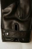 Dapper's (ダッパーズ)　レザーグローブ　1219　"Classical Horsehide Leather Glove"　ブラック