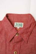 JELADO (ジェラード)　シャンブレー・ワークシャツ　JP94108　フェイドトマト